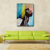 canvas painting figure Picture wall art Picture portrait home decor painting
