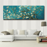 van gogh Impression oil painting HD print on canvas huge wall picture 16x48(in)