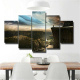 5Pcs To shout Canvas Print Painting Wall Art Home Decor