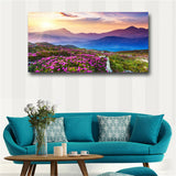 1 P Wall Art Canvas Painting Modular Picture Sunrise Landscape Home Decoration