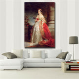 19 century Europe Court Oil Painting HD print on canvas huge wall picture #100