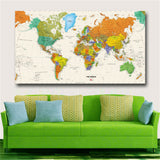 LARGE MAP OF THE WORLD POSTER (61X91CM) FLAGS WALL PRINT BRAND NEW