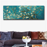 van gogh Impression oil painting HD print on canvas huge wall picture 16x48(in)