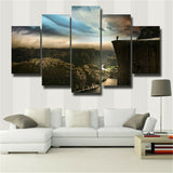 5Pcs To shout Canvas Print Painting Wall Art Home Decor