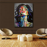 Street Graffiti Wall Art Canvas Prints Abstract Pop Art Girls Watercolor Canvas