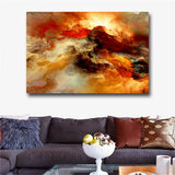 Abstract unreal Clouds Canvas Art Home Decor Printed Oil Painting Wall Pictures