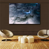 Large art prints Home Decor Canvas Painting Wall Art Beautiful blue cloud