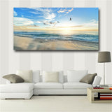 Large art prints Home Decor Canvas Painting Wall Art Beautiful Seascape Seagull