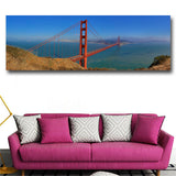 San Francisco Golden Gate Bridge Home Decor Canvas Print For Living Room