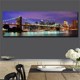 Large art prints Home Decor Canvas Painting Wall Art New York City Panoramic 5