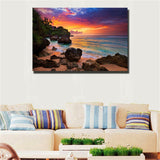 Purple sky Large art prints Home Decor Canvas Painting Wall Art