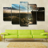5Pcs To shout Canvas Print Painting Wall Art Home Decor