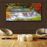 Oil Painting Modern Abstract On Canvas Unframed Scenery View Huge Wall Deco k003