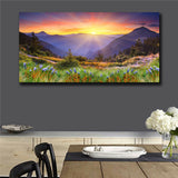 Scenery Abstract Art on Canvas Painting Wall Art Picture Prints Modern Decor