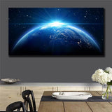 beautiful earth HD print on canvas huge wall picture (31x63)