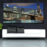 Large art prints Home Decor Canvas Painting Wall Art New York City Panoramic 1