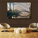 Autumn scenery Painting Cuadros Scandinavian Posters and Prints