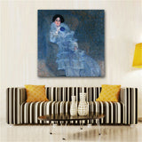 Gustav Klimt"Marie Henneberg" HD print on canvas huge wall picture (31x31in)