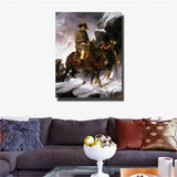 Paul Delaroche - Napoleon Crossing the Alps-Print on Oil Paintings Home Decor