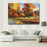 Abstract Beautiful Scenery HD print on canvas huge wall picture (31x47)