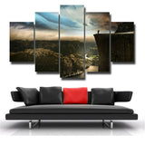 5Pcs To shout Canvas Print Painting Wall Art Home Decor