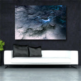 Large art prints Home Decor Canvas Painting Wall Art Beautiful blue cloud