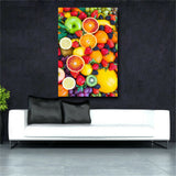 Nordic Minimalist HD Wall Art Vegetable Fruits Home Decor Pictures Healthy Food