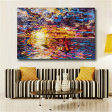 Abstract Sailing Canvas Painting Wall Art Animal Oil Paintings Huge Size Wall