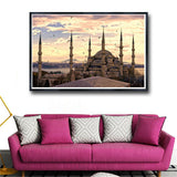City Turkey Istanbul Sultanahmet Mosque Wall Art Pictures Decor Canvas Posters