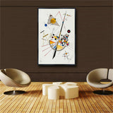 Famous Kandinsky Abstract Canvas Painting Geometry Art Wall Pictures