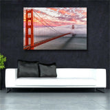 Golden Gate Bridge American Decor Wall Art Canvas Painting Calligraphy Print
