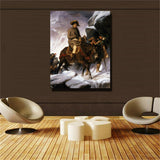 Paul Delaroche - Napoleon Crossing the Alps-Print on Oil Paintings Home Decor