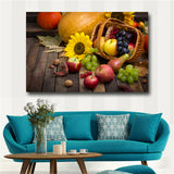 Red Apple Wall Art Pictures Food Painting Kitchen Decor Canvas Painting Posters