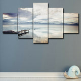 Laeacco Clean sky Popular Canvas Prints Painting Home Decoration Wall Art