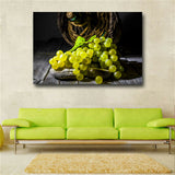 Large art prints Home Decor Canvas Painting Wall Art Green grape