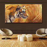 Large art prints Home Decor Canvas Painting Wall Art Beautiful Tiger