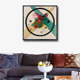 Famous Kandinsky Abstract Canvas Painting Circle Geometry Art Wall Pictures