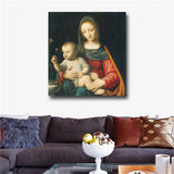 Leonardo Da Vinci"Madonna Of The Carnation"HD Print On Canvas Hugewall Picture
