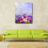 Abstract Flower HD print on canvas huge wall picture (31x37)