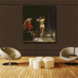 Jean-Leon Gerome Selling Slaves in Rome Giclee Canvas Print Canvas Print