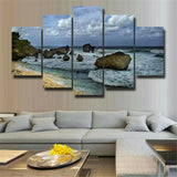 5Pcs Canvas Print Painting Wall Art Home Decor Art Seascape