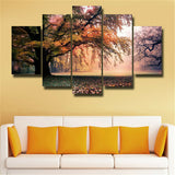 5pcs Unframed Modern Art Oil Painting Print Canvas Picture Home Wall Room Decor