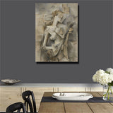 Pablo Picasso"Girl with Mandolin" HD print on canvas huge wall picture (31x39)