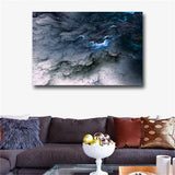 Large art prints Home Decor Canvas Painting Wall Art Beautiful blue cloud