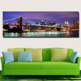 Large art prints Home Decor Canvas Painting Wall Art New York City Panoramic 5