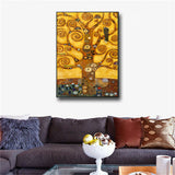 Gustav Klimt Tree Of Life Wall Art Canvas Prints Life Tree Famous Painting