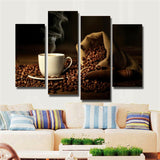 Large Canvas Painting Coffee Modern Home Wall Art Decor Picture Print Unframed