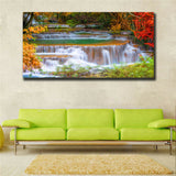 Oil Painting Modern Abstract On Canvas Unframed Scenery View Huge Wall Deco k003