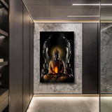 Buddha meditation Canvas Picture Print Poster Wall Modern Art Home Decor Unframe