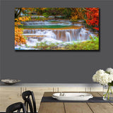 Oil Painting Modern Abstract On Canvas Unframed Scenery View Huge Wall Deco k003